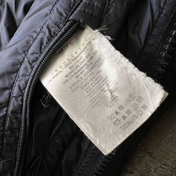 Moncler Virgil’s Down Hooded Jacket Womens Large - Picture 16 of 16